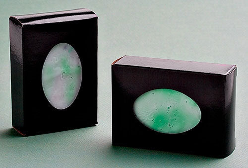 Lg Soap Box: Black Oval