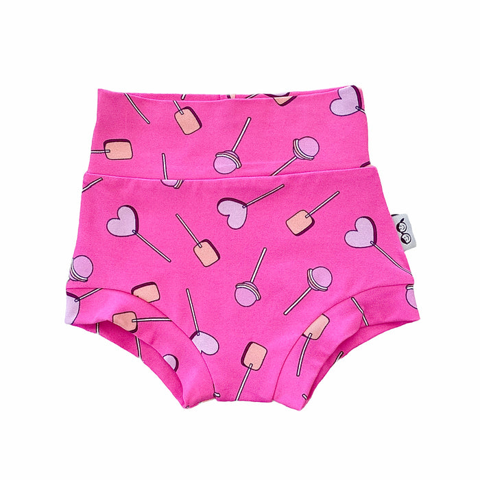 Lollipops on Pink Bummies
