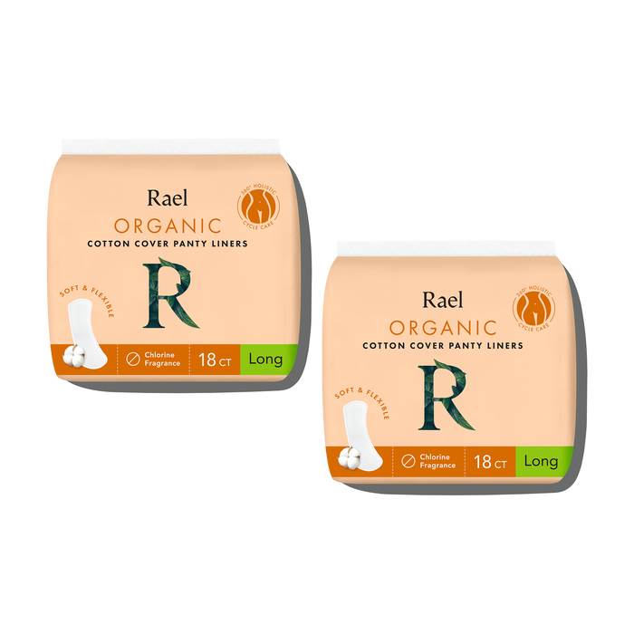 Rael Panty Liners 2 Packs of 18 Counts
