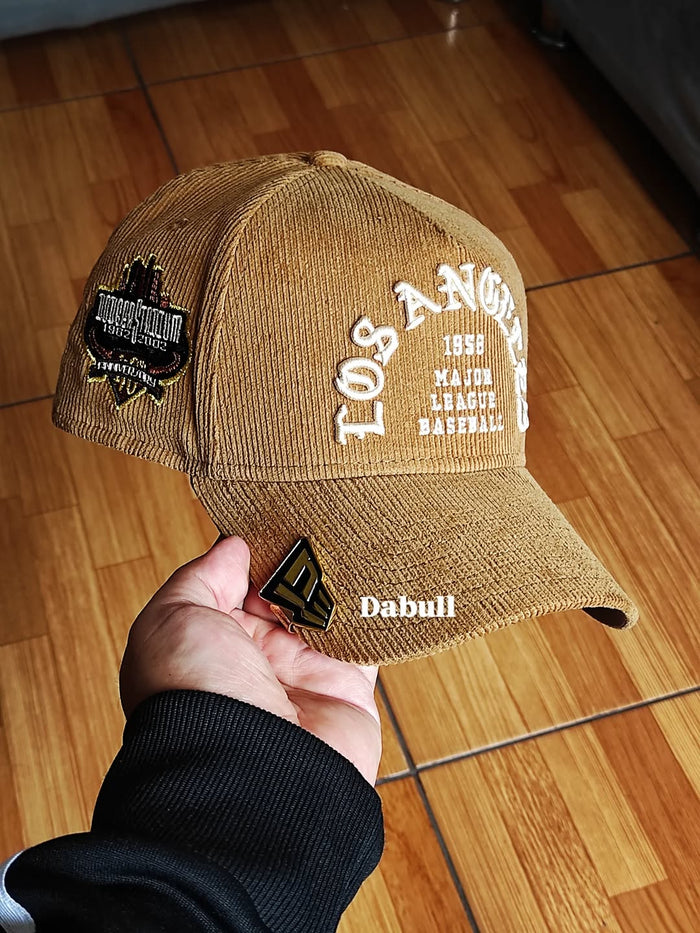 LOS ANGELES DODGERS 40TH ANIVERSARIO CORDUROY NEW ERA 9FORTY A-FRAME