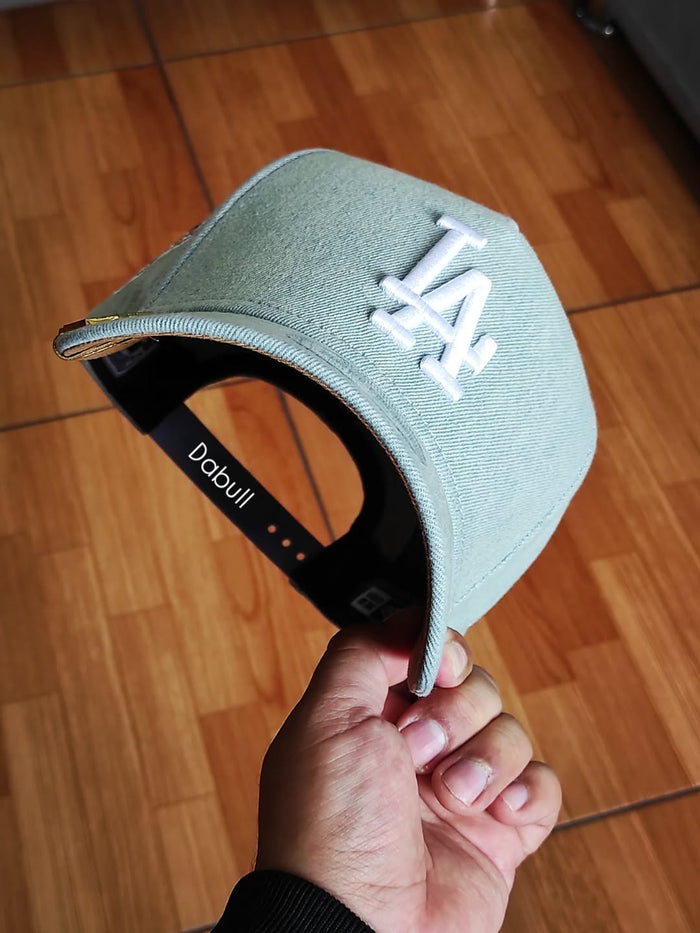 Los Angeles Dodgers'Denim White' 9FORTY A-Frame Snapback
