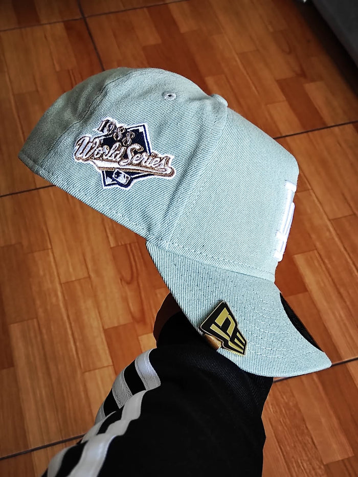 Los Angeles Dodgers'Denim White' 9FORTY A-Frame Snapback