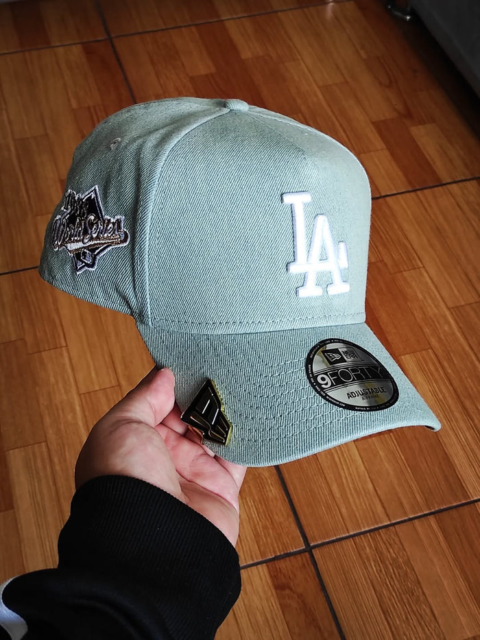 Los Angeles Dodgers'Denim White' 9FORTY A-Frame Snapback