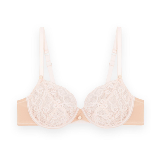 Lou Underwired Support Nude Bra