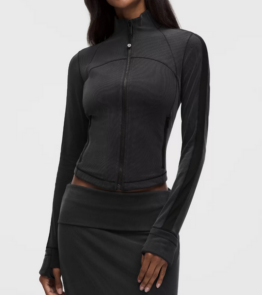 Lululemon Define Jacket Micro Rib Drapey Softstreme