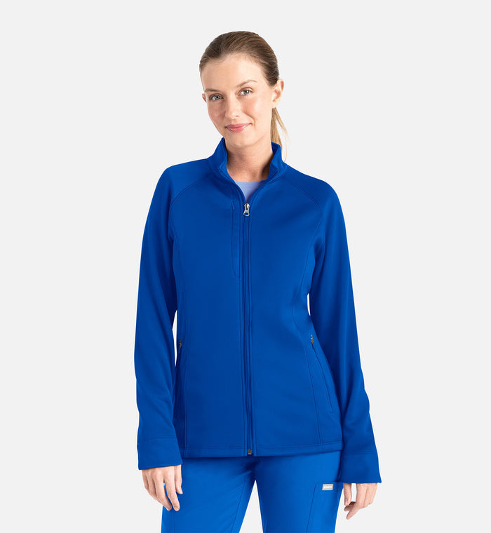 Maevn Blaze Warm-Up Fleece Scrub Jacket