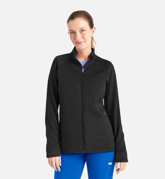Maevn Blaze Warm-Up Fleece Scrub Jacket