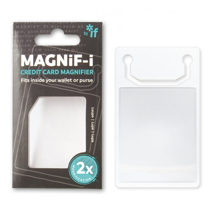 'Magnif-i' - Credit Card Magnifier