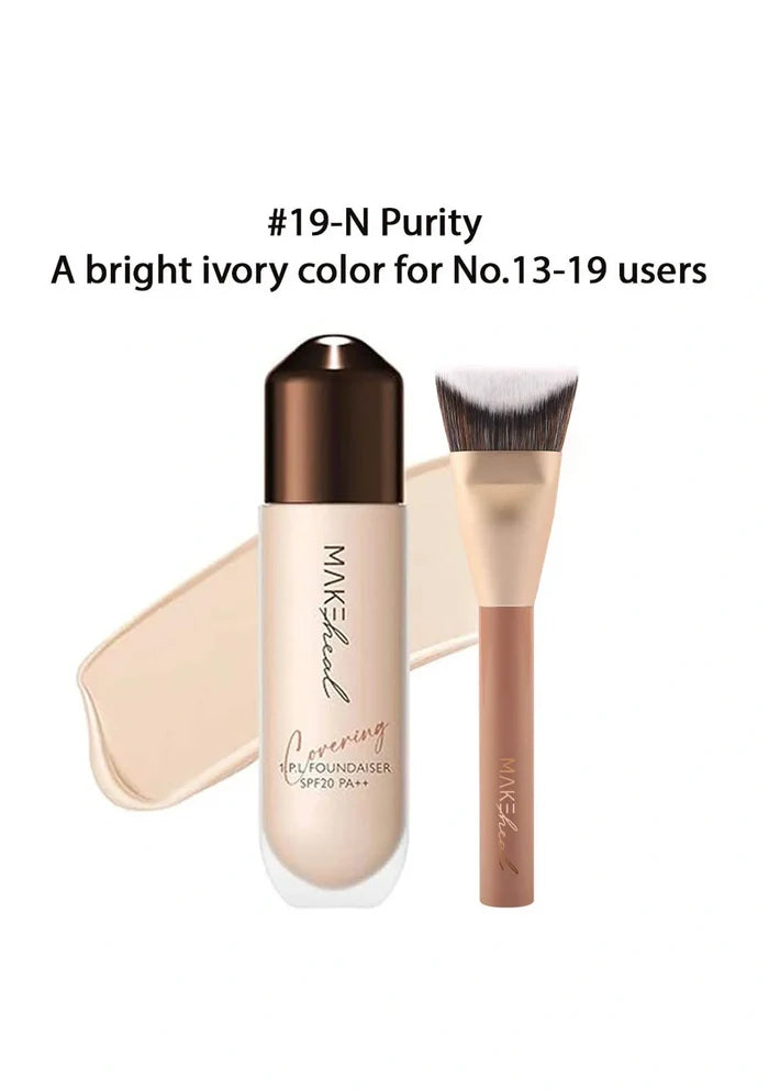 (BUY 1) 19N PURITY MAKEHEAL FOUNDATION + (BUY 1) BRUSH