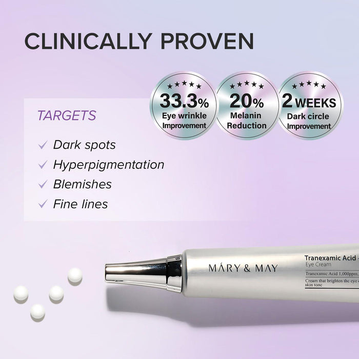 Mary&May Tranexamic Acid + Glutathion Eye Cream 30 mL