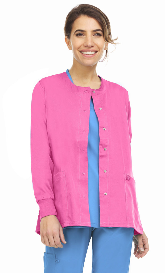 Medichic Ruby Warm Up Scrub Jacket