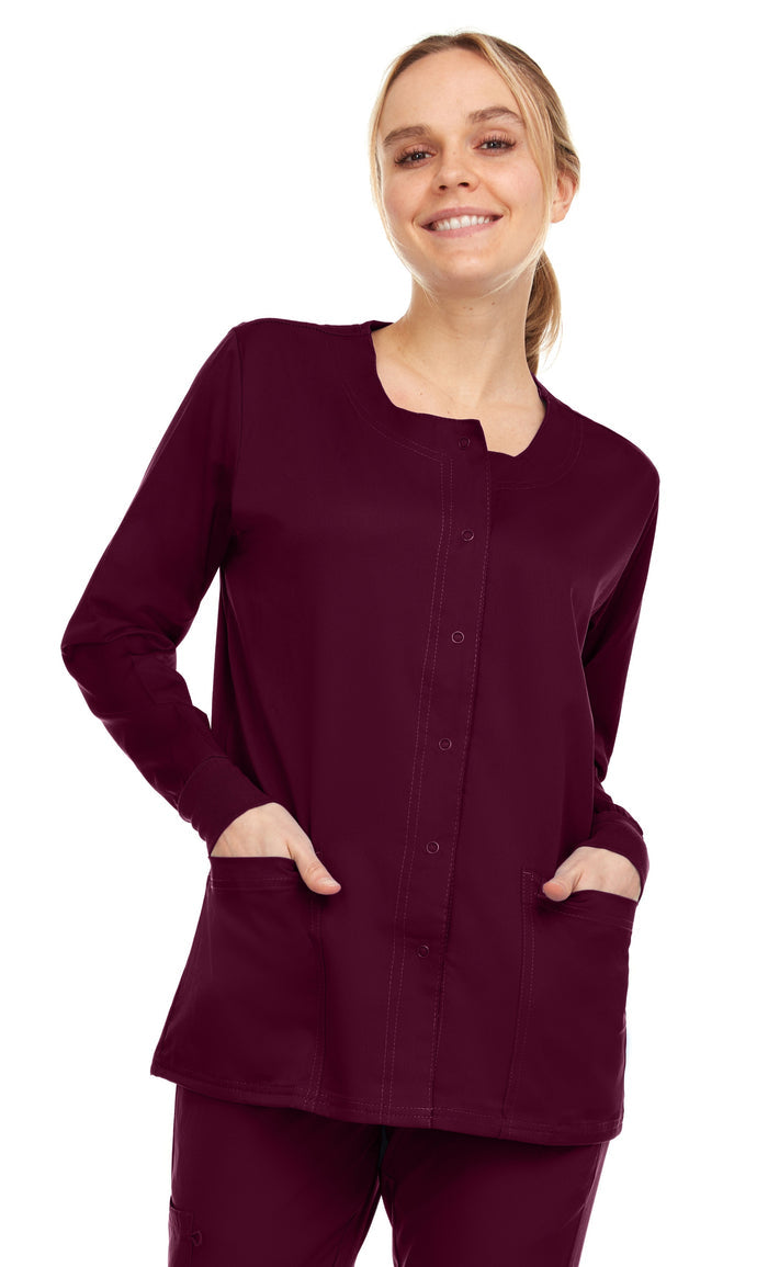 Medichic Ruby Warm Up Scrub Jacket