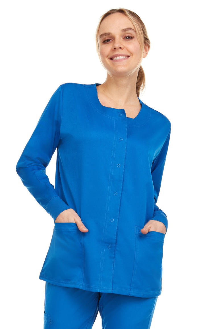 Medichic Ruby Warm Up Scrub Jacket