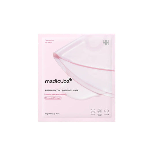 MEDICUBE PDRN Pink Collagen Gel Mask - stangrinamoji veido kaukė