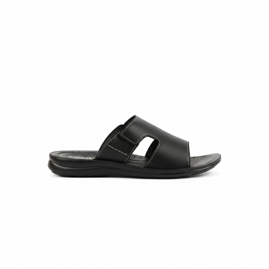 MEN SLIPPER P-0211 BLACK