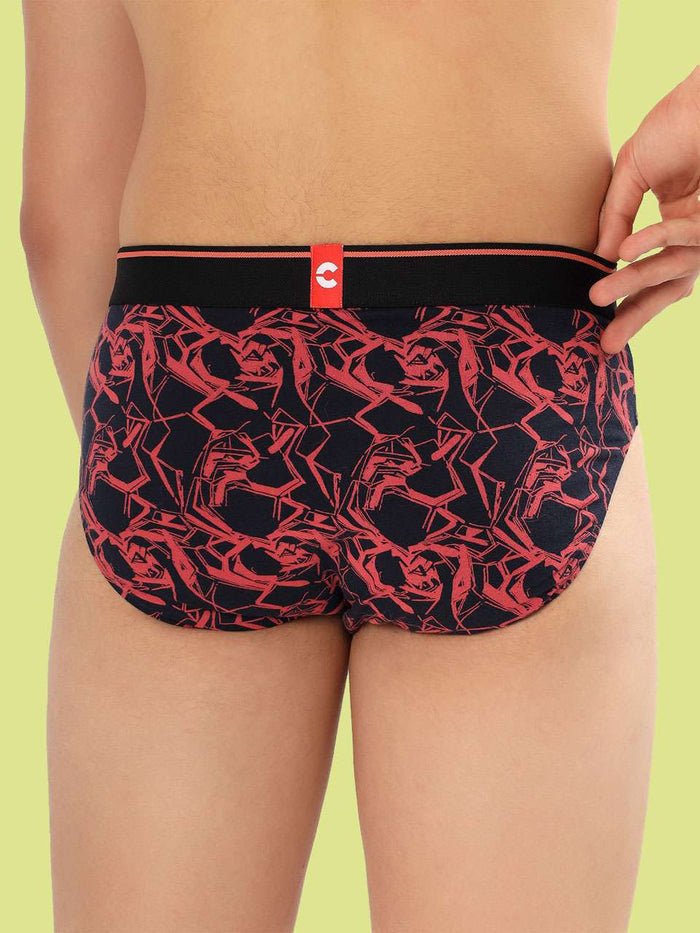 Men's Cotton Printed Briefs (Pack of 6)