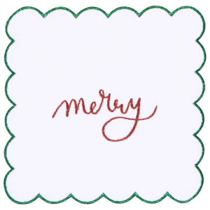 Merry Everything Christmas Cocktail Napkins Set of 4