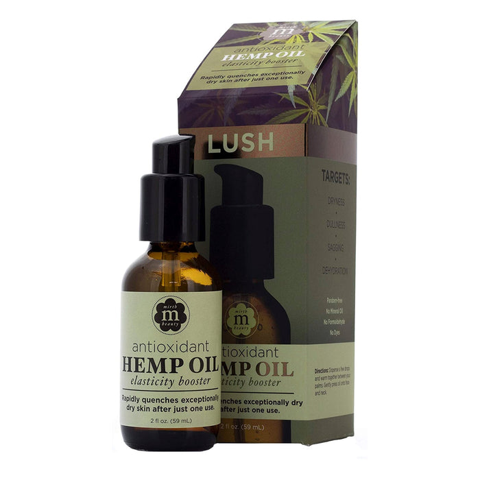 Mirth Beauty Lush Antioxidant Hemp Face Oil 2oz - ikatehouse