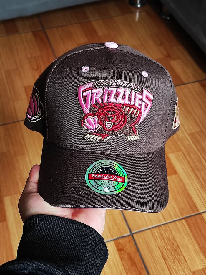 Mitchell & Ness Vancouver Grizzlies Hardwood Classic Brown Sugar Edition Snapback Hat