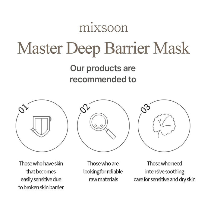Mixsoon Master Deep Barrier Mask 5 ea