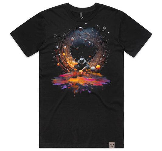 Mnemonic Bloom Mens T Black