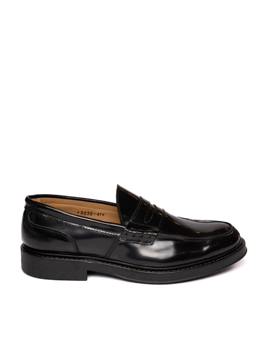 PICCADILLY Mocassino spazzolato nero 030 SPAZ-NERO