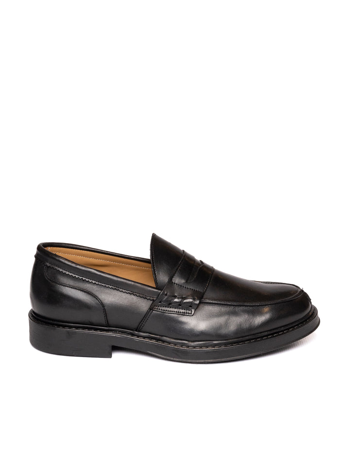 PICCADILLY Mocassino vitello nero 030 VIT-NERO
