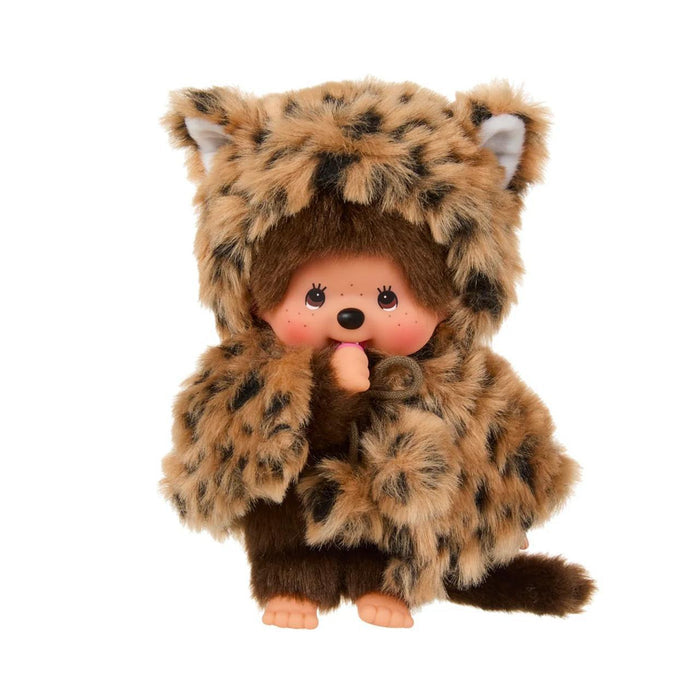 Monchhichi Leopard Hood Girl