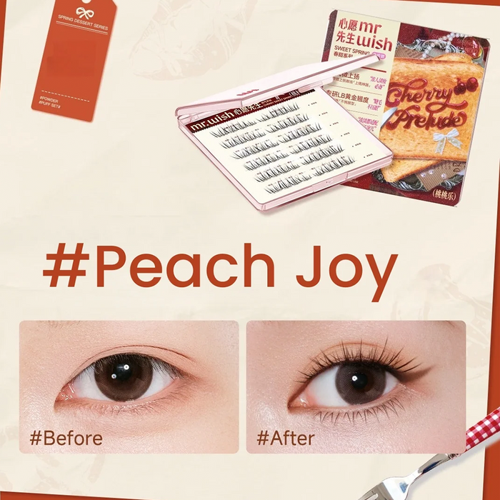 MR.WISH Sweet Spring Collection Natural Glue-free False Eyelashes