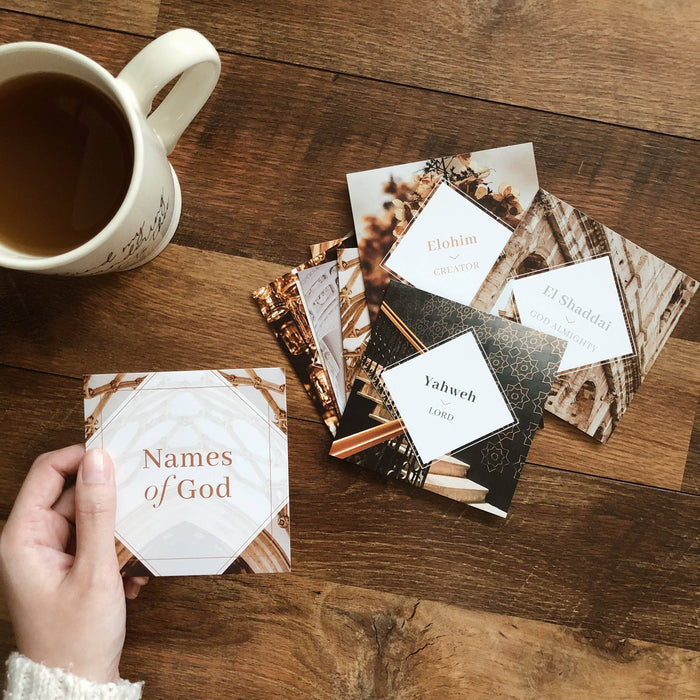 Names of God Verse Card Set