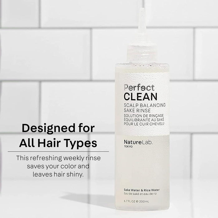 NatureLab.Tokyo Perfect Clean Scalp Balancing Sake Rinse 200 mL