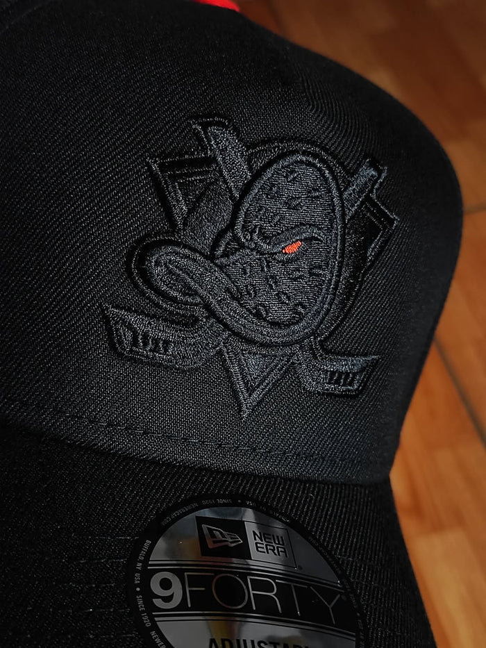 New Era Anaheim Ducks 30th aniversario black 9Forty A Frame Snapback
