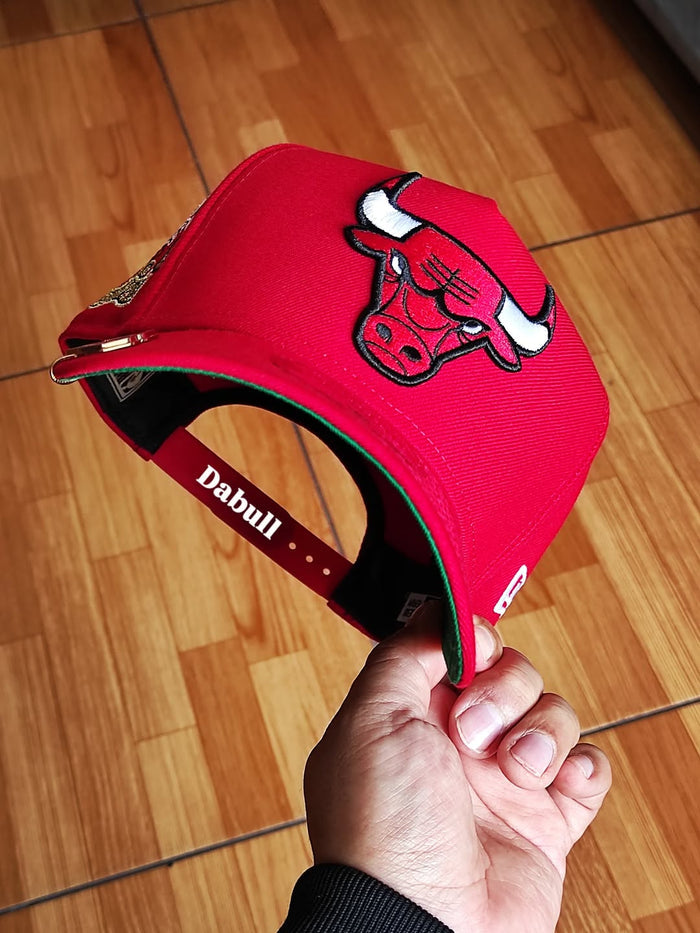 New Era Chicago Bulls NBA champions 1996 red 9Fifty A Snapback
