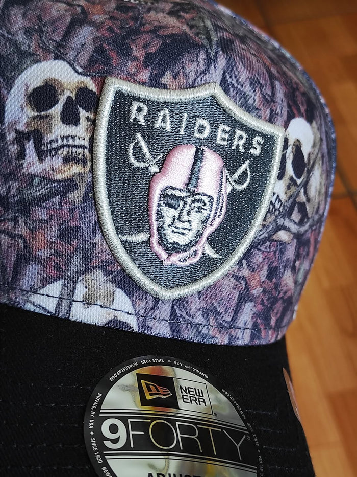 New era Las Vegas Raiders SKULL ☠️ 9FORTY A-FRAME hat