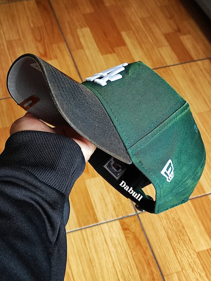 New era Los Angeles Dodgers DENIM green 9FORTY A-FRAME Snapback