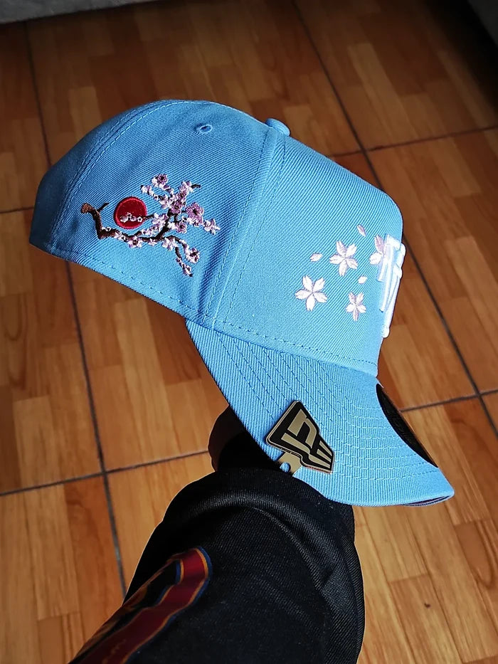 New Era Los Angeles Dodgers sakura 🌸 upside sky 9forty AFRAME snapback