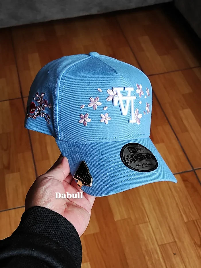 New Era Los Angeles Dodgers sakura 🌸 upside sky 9forty AFRAME snapback
