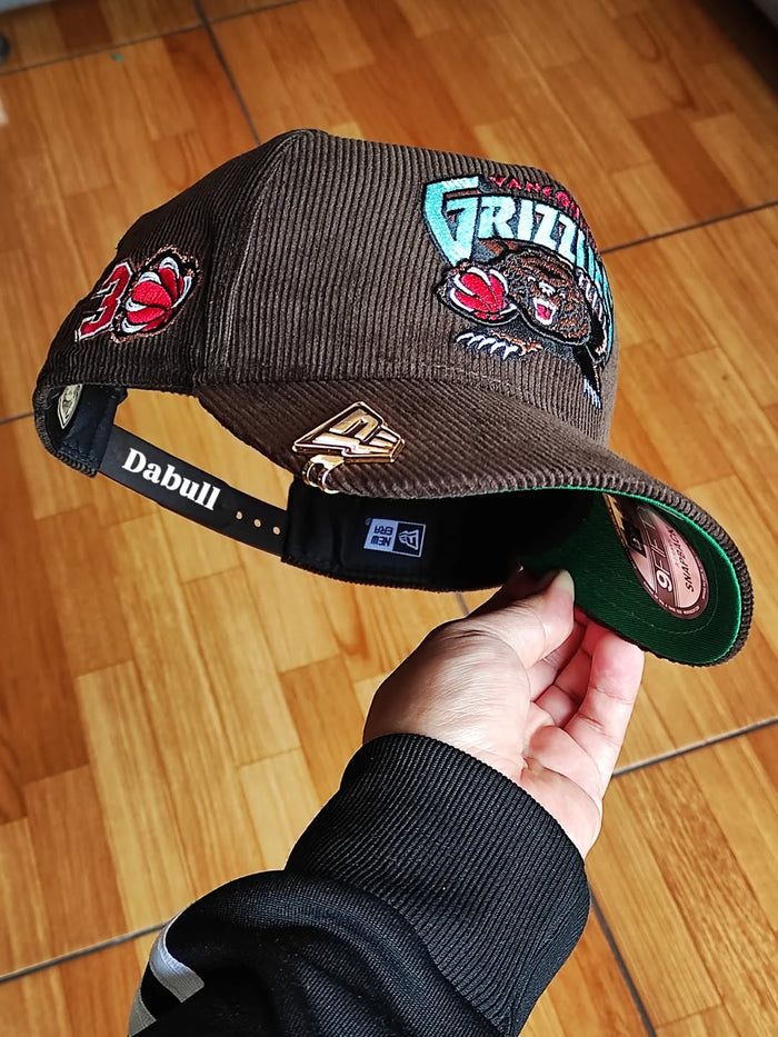 New Era Memphis grizzlies 30th aniversario corduroy walnut 9fifty a frame SNAPBACK