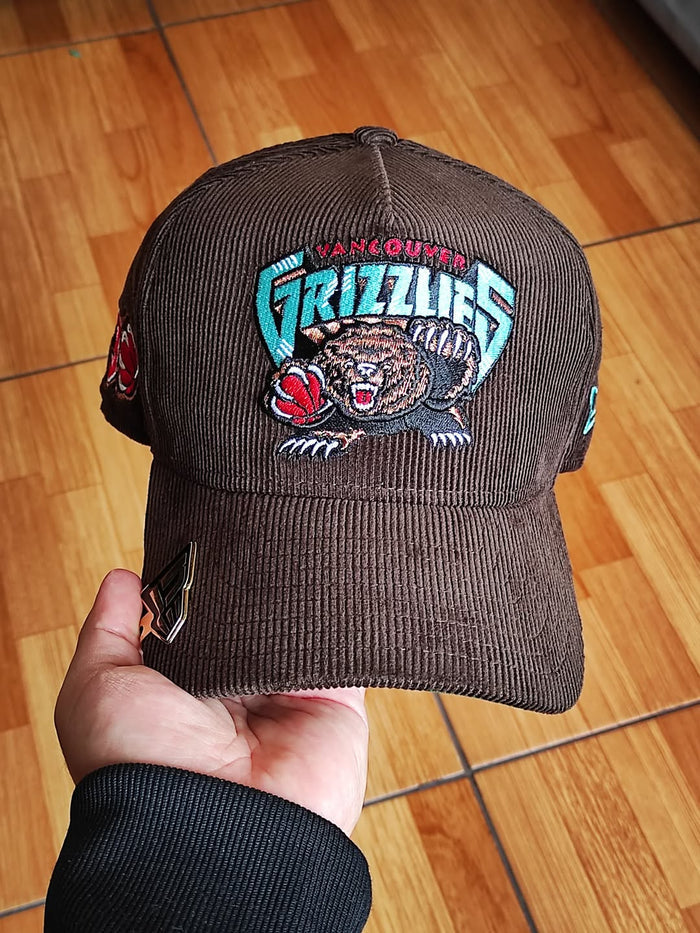 New Era Memphis grizzlies 30th aniversario corduroy walnut 9fifty a frame SNAPBACK
