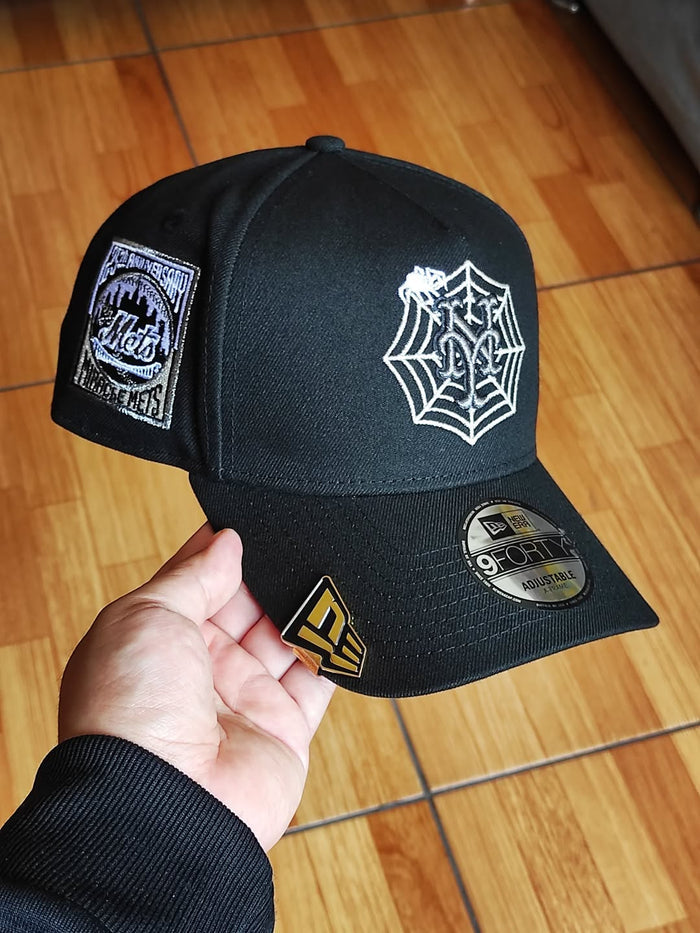 New Era new York mets spider black edition 9forty A-FRAME SNAPBACK