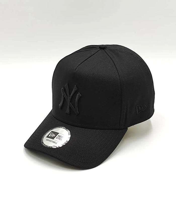 New Era New York Yankees 9forty Aframe black & black