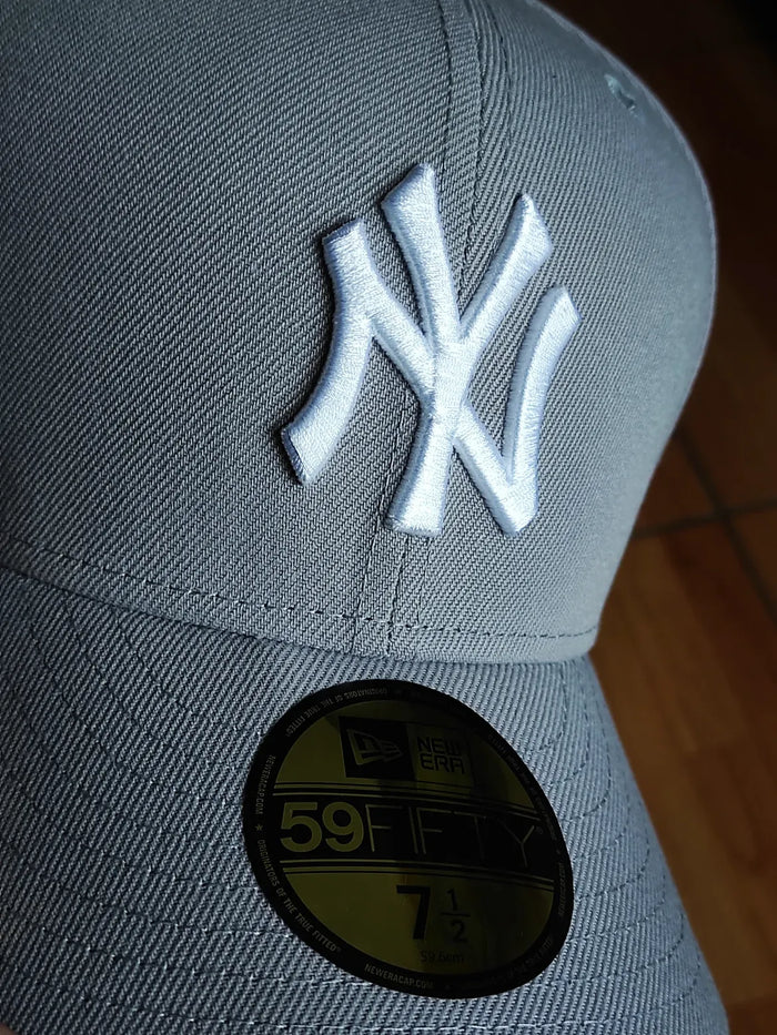 New era New York Yankees team classic gray 59FIFTY
