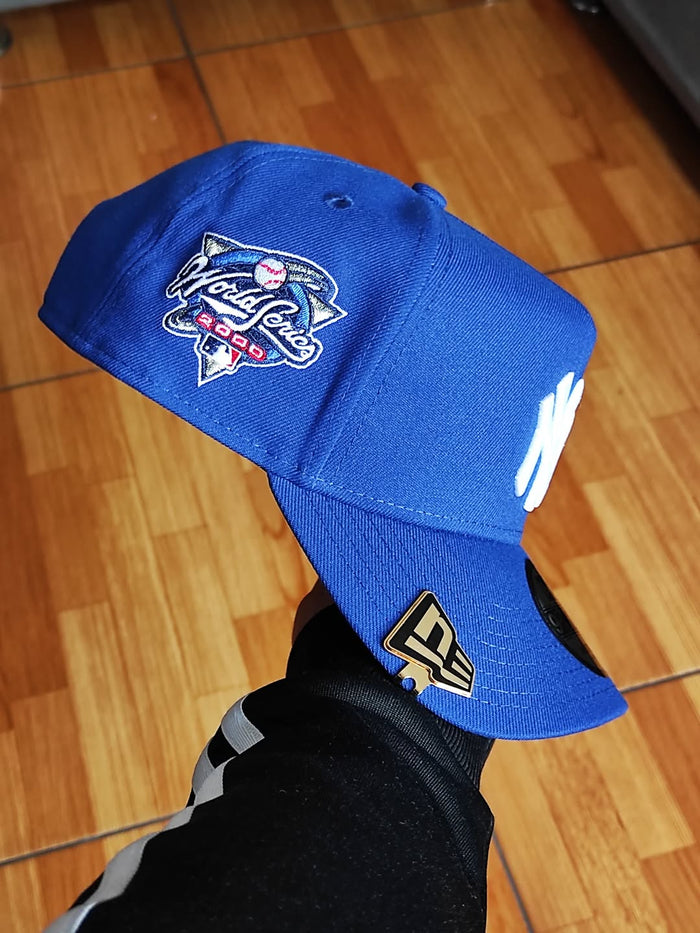 New Era New York Yankees Worlds series blues 9Forty A Frame Snapback