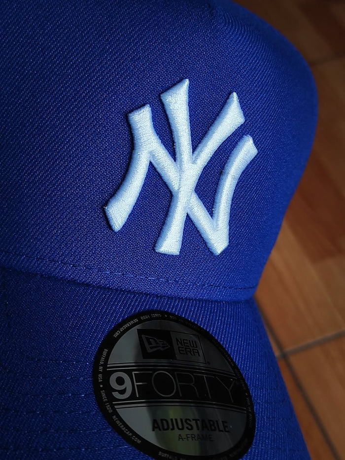 New Era New York Yankees Worlds series blues 9Forty A Frame Snapback