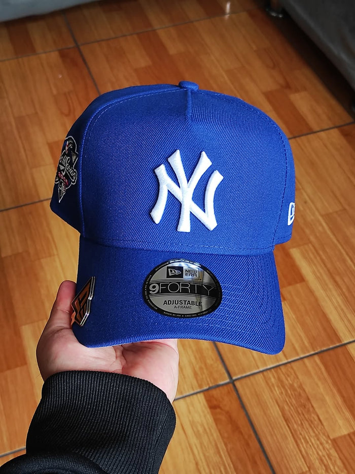 New Era New York Yankees Worlds series blues 9Forty A Frame Snapback