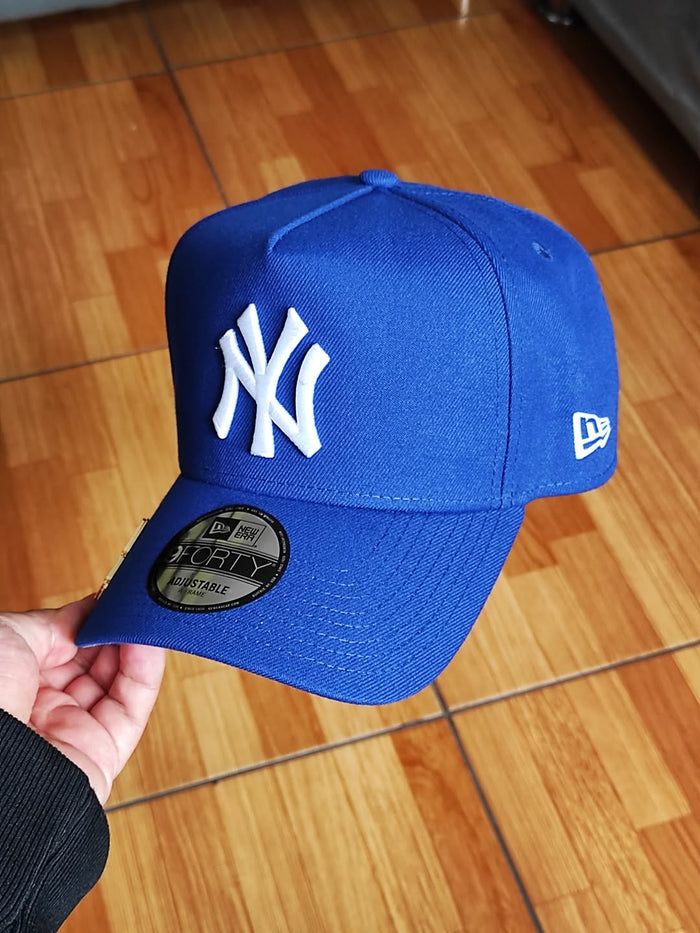 New Era New York Yankees Worlds series blues 9Forty A Frame Snapback