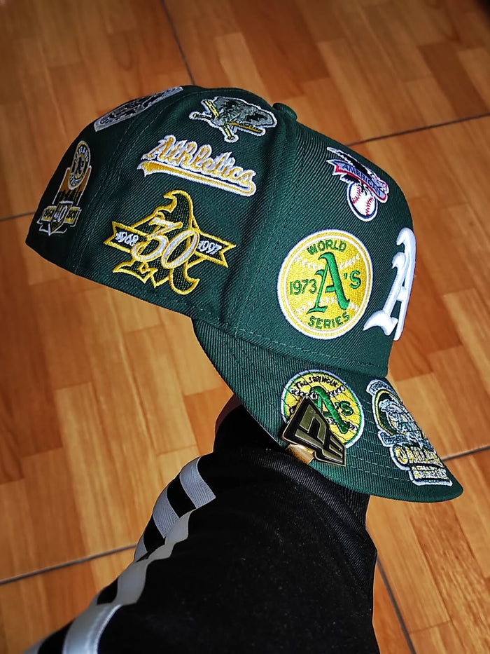 New Era Oakland Athletics all over 59FIFTY Fitted