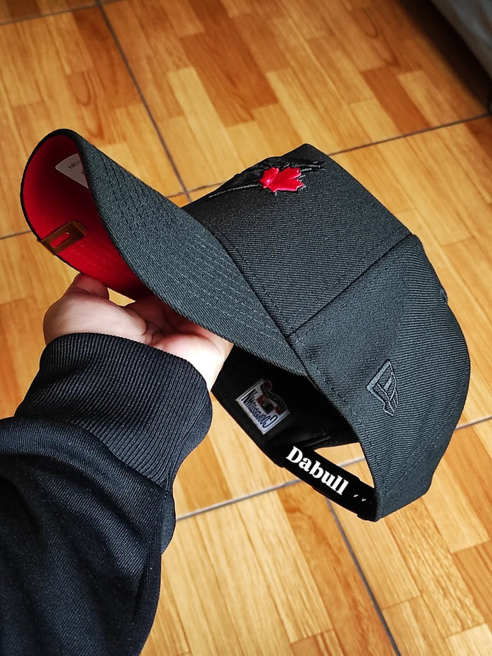 New Era Toronto BLUE Jays black red  9Forty a-frame