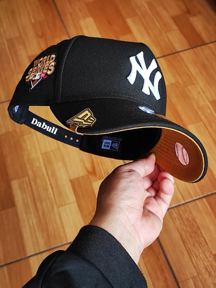 New York yankees black 2009 Worlds series 9forty AFRAME snapback