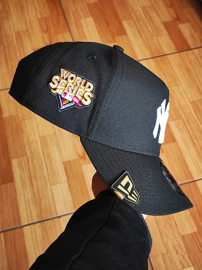 New York yankees black 2009 Worlds series 9forty AFRAME snapback
